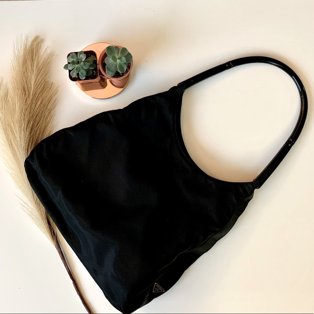 ❤️SOLD❤️Authentic Prada Hobo Moon Shoulder Bag